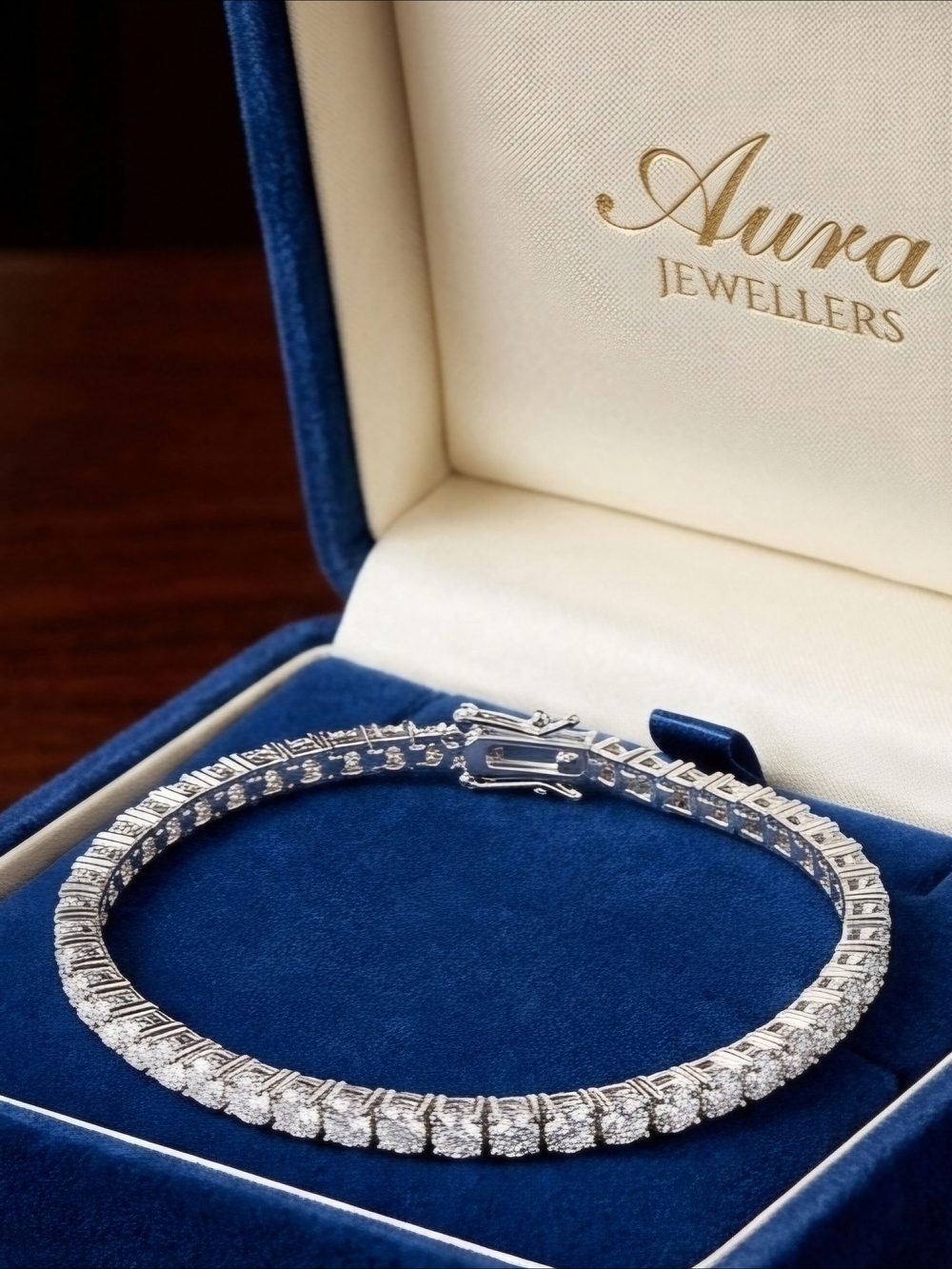 Moissanite 5.5 CT Tennis Bracelet
